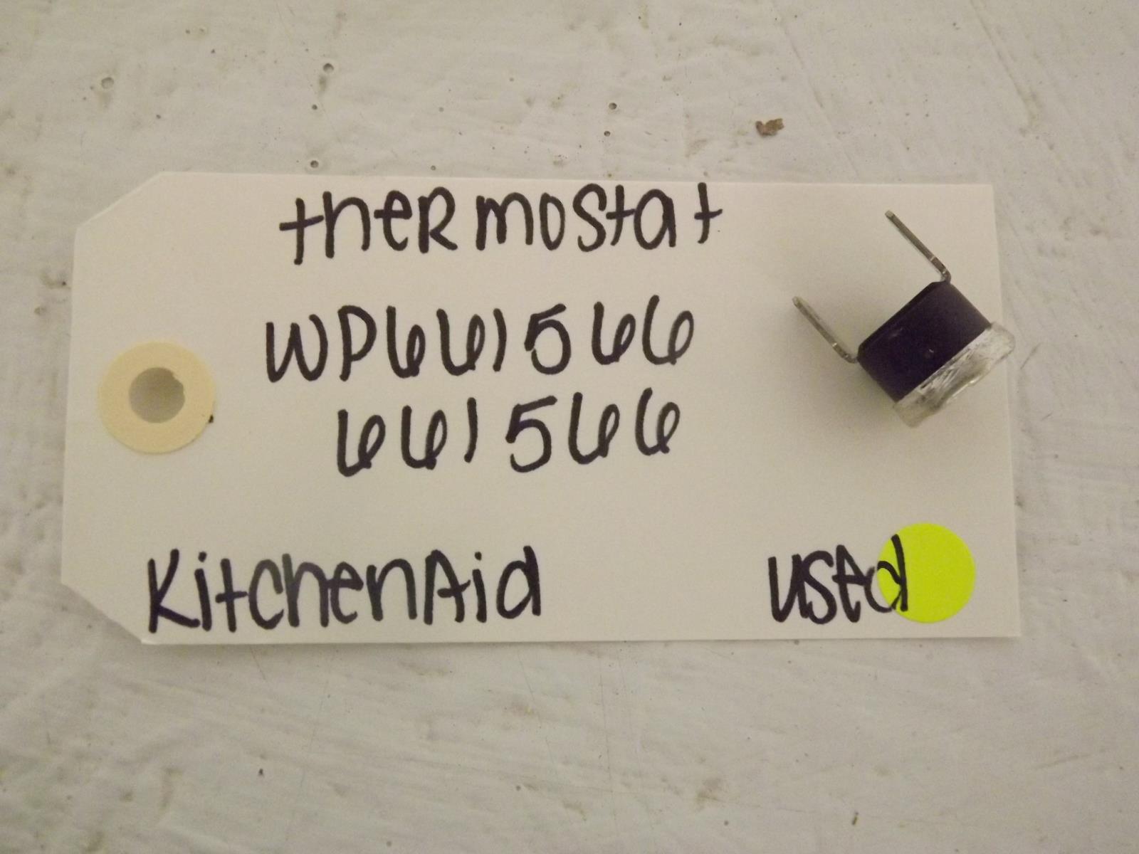KitchenAid Dishwasher WP661566 661566 Thermostat Used KitchenAid Dishwasher WP661566 661566 Thermostat Used